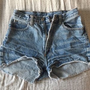 brandy melville denim shorts